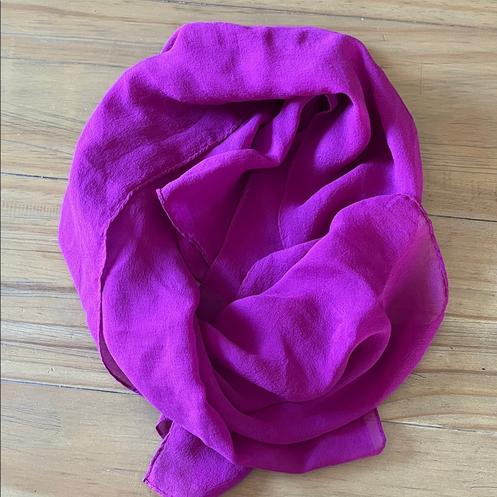 Diane Von Furstenberg Fuchsia Scarf
